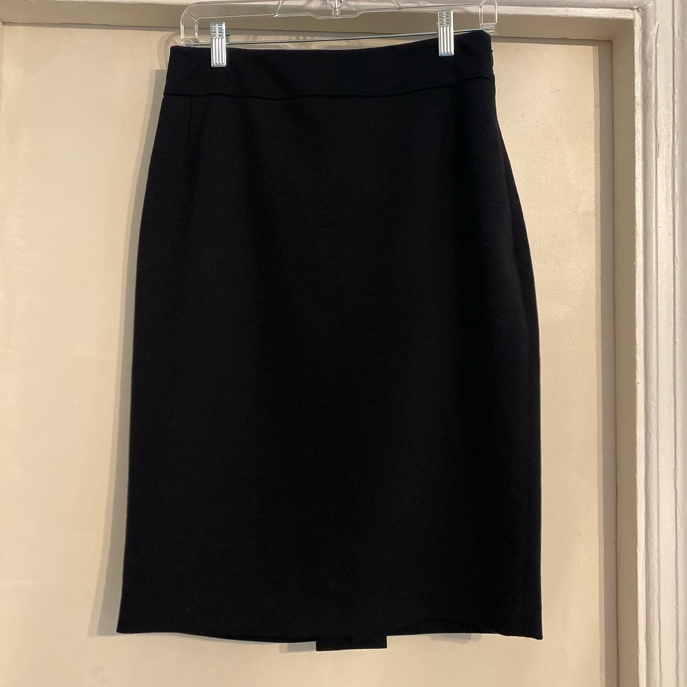 Tahari Classic Black Pencil Skirt